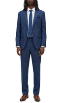 The Langford 2 Button Slim Fit Notch Lapel Suit-0