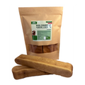 Natural yak cheese churpi dog chews, hard smoke-dried treats for canine dental health