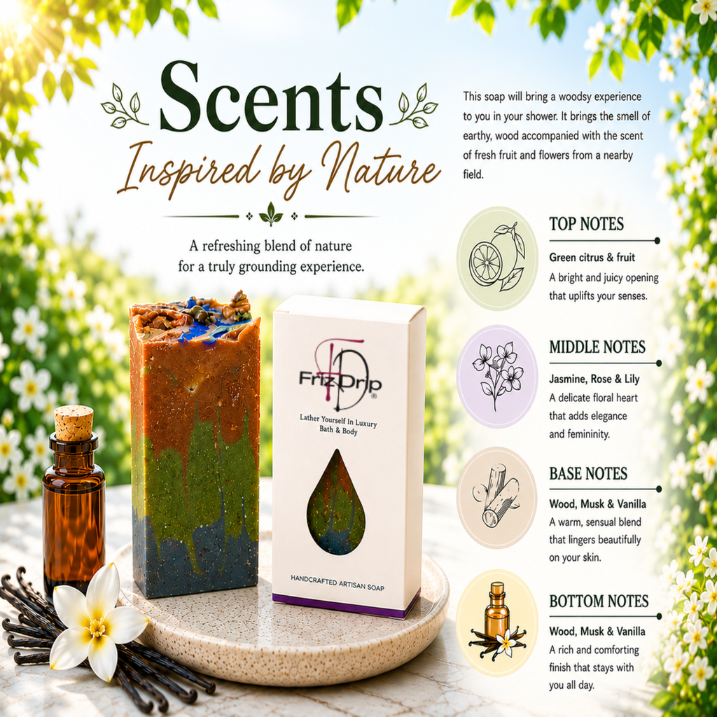 Mahogany Teakwood Soap Bar | Woodsy Handmade Moisturizing Bath Soap-4