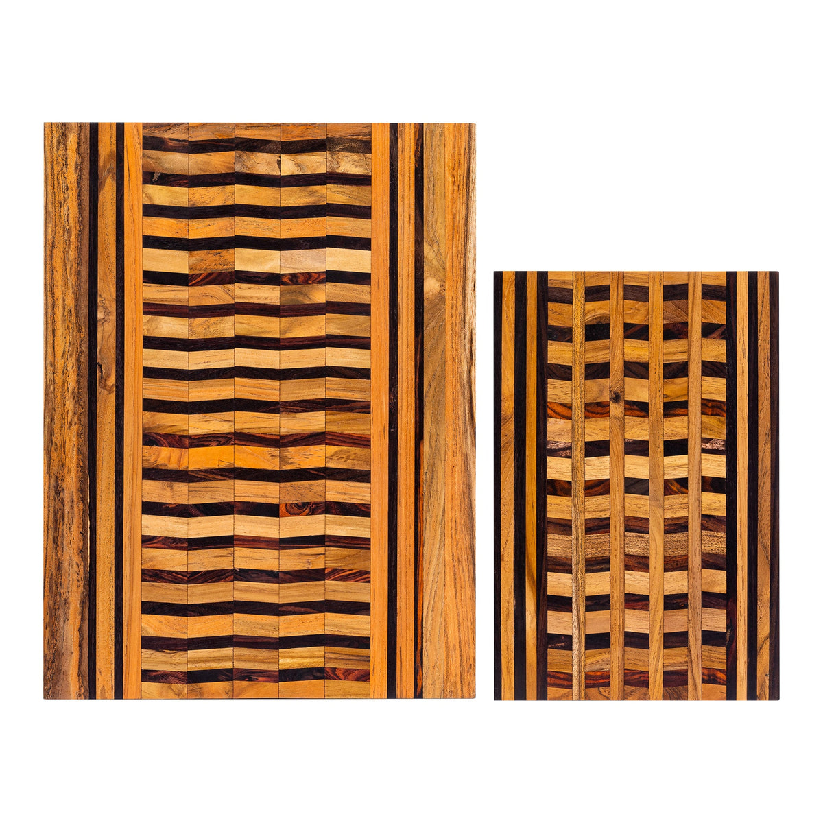 Upcycled End Grain Cutting Board - Pattern C (2 Sizes Available)-0