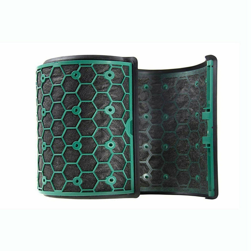 Glass HEPA and inner carbon air purifier replacement filter set displaying cylindrical dual filtration layers — view 5