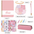 NNEDSZ Kids Creative Journal Gift Set(Pink) - Notebook, Pen, Stickers, and Accessories