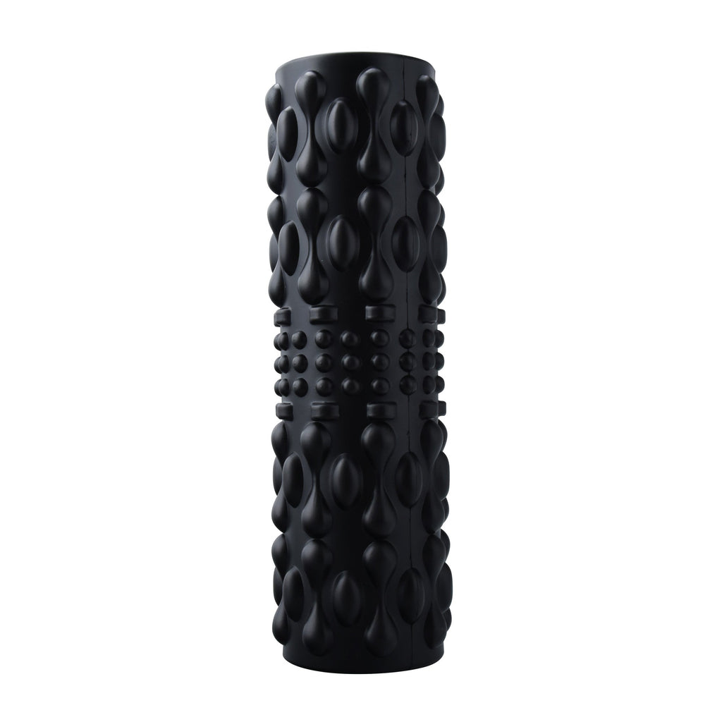 Vibrating foam roller with textured high-density foam surface for deep tissue muscle recovery and massage — view 5