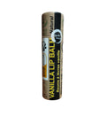 Organic vanilla lip balm 15ml in eco friendly paper push tube packaging