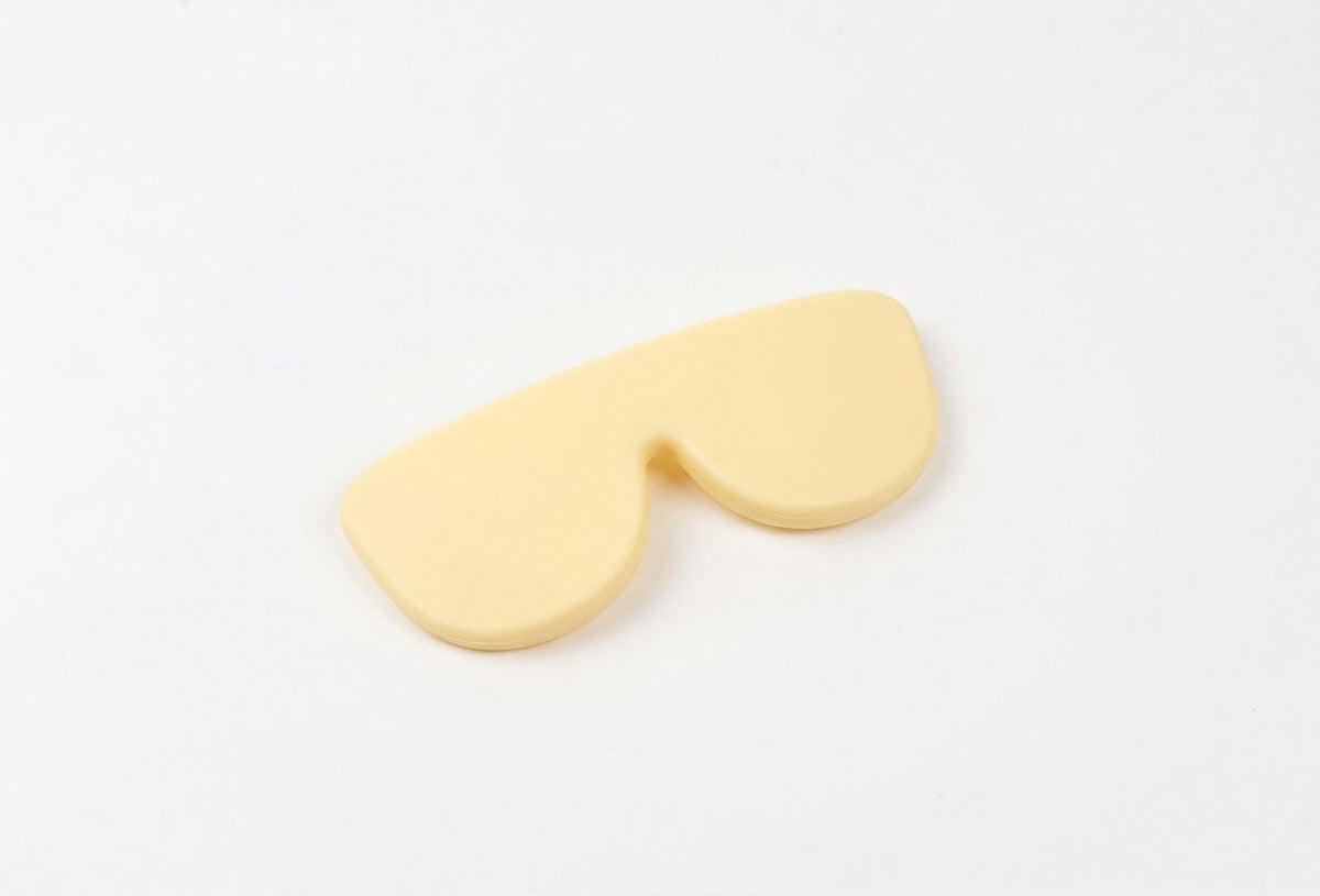 Funda de gafas de silicona flexible - Vainilla-0