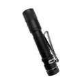 Compact EDC flashlight featuring a durable aviation aluminium body and two-way stainless steel pocket clip