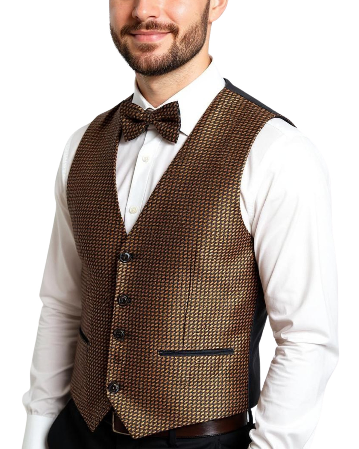 Ferrecci Mens Vest G Adjustable Vest Set-0