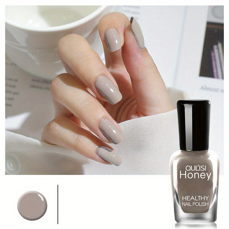 Vibrant quick dry nail polish bottle in a bright shade with a glossy smooth finish — view 4