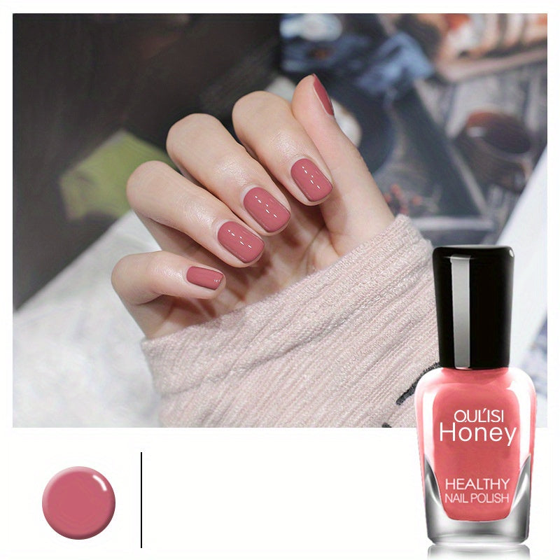 Vibrant quick dry nail polish bottle in a bright shade with a glossy smooth finish — view 5