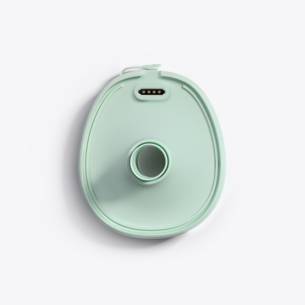 Mother's Nature W1 24mm warming breast shield in soft BPA-free material for wearable pump — view 3