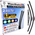 2006 BMW X3 Wiper Blades Set w/1yr Warranty (Set of 3) w/Rear Pulse Beam Wipers-0