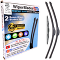 2002 BMW Z3 Wiper Blades Set w/2yr Wear Warranty (Set of 3) w/Rear Tempest Elite-0
