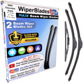 2004 Chevrolet Aveo Wiper Blades w/1yr Wear Warranty (Set of 3) w/Rear Wipers-0