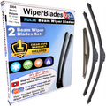 2004 Isuzu Axiom Wiper Blades w/1yr Wear Warranty (Set of 3) w/Rear Wipers-0