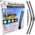 2004 Lincoln Navigator Wiper Blades w/1yr Wear Warranty (Set of 3) w/Rear Wipers-0