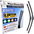 2017 Ford Transit-150 Wiper Blades w/1yr Wear Warranty (Set of 2) Wipers-0