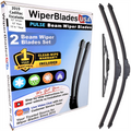 2019 Cadillac Escalade Wiper Blades w/1yr Wear Warranty (Set of 3) w/Rear Wipers-0