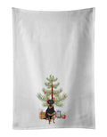 Chihuahua Black and Tan #1 Christmas Kitchen Towel Set of 2-0