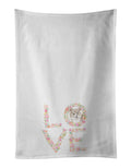 Corgi #4 LOVE Kitchen Towel Set of 2-0