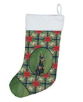Doberman Pinscher Christmas PoinsettIas Holiday Stocking-0