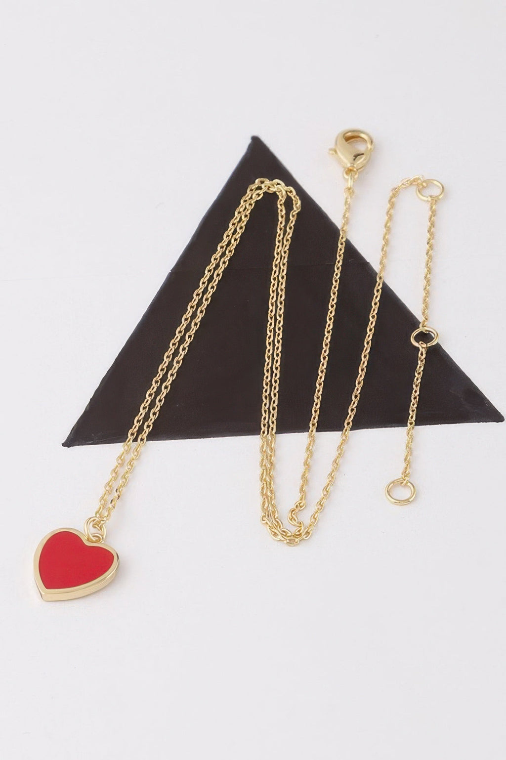 Women's Heart Pendant Necklace BYMANYC ® New York CONTEMPORARY VIBRANT MODERN JEWELRY - New Collection-0