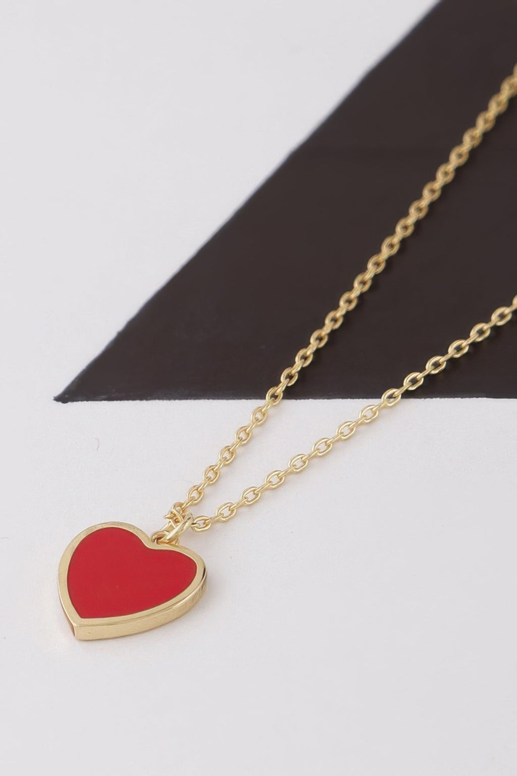 Women's Heart Pendant Necklace BYMANYC ® New York CONTEMPORARY VIBRANT MODERN JEWELRY - New Collection-1