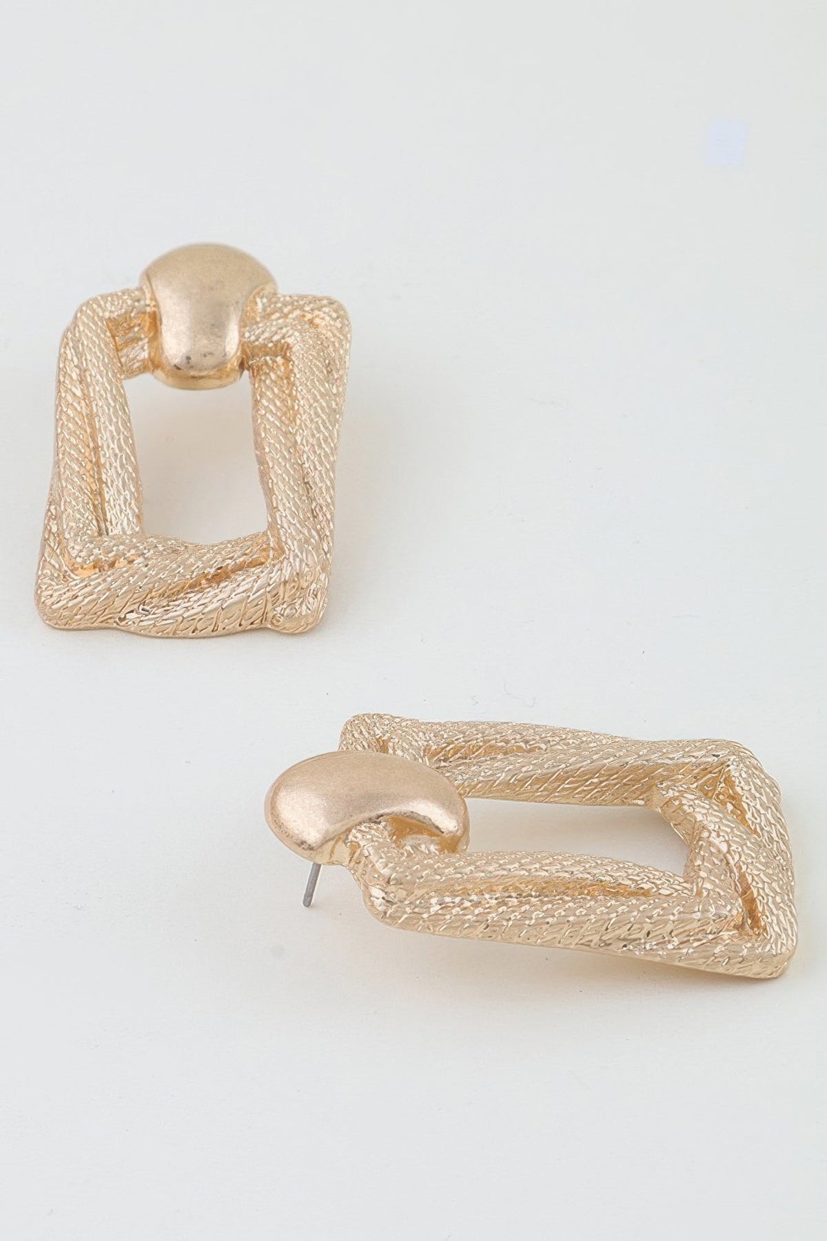 Women's Earrings Drops Geometric BYMANYC ® New York MADISON BRAIDED - New Collection-2