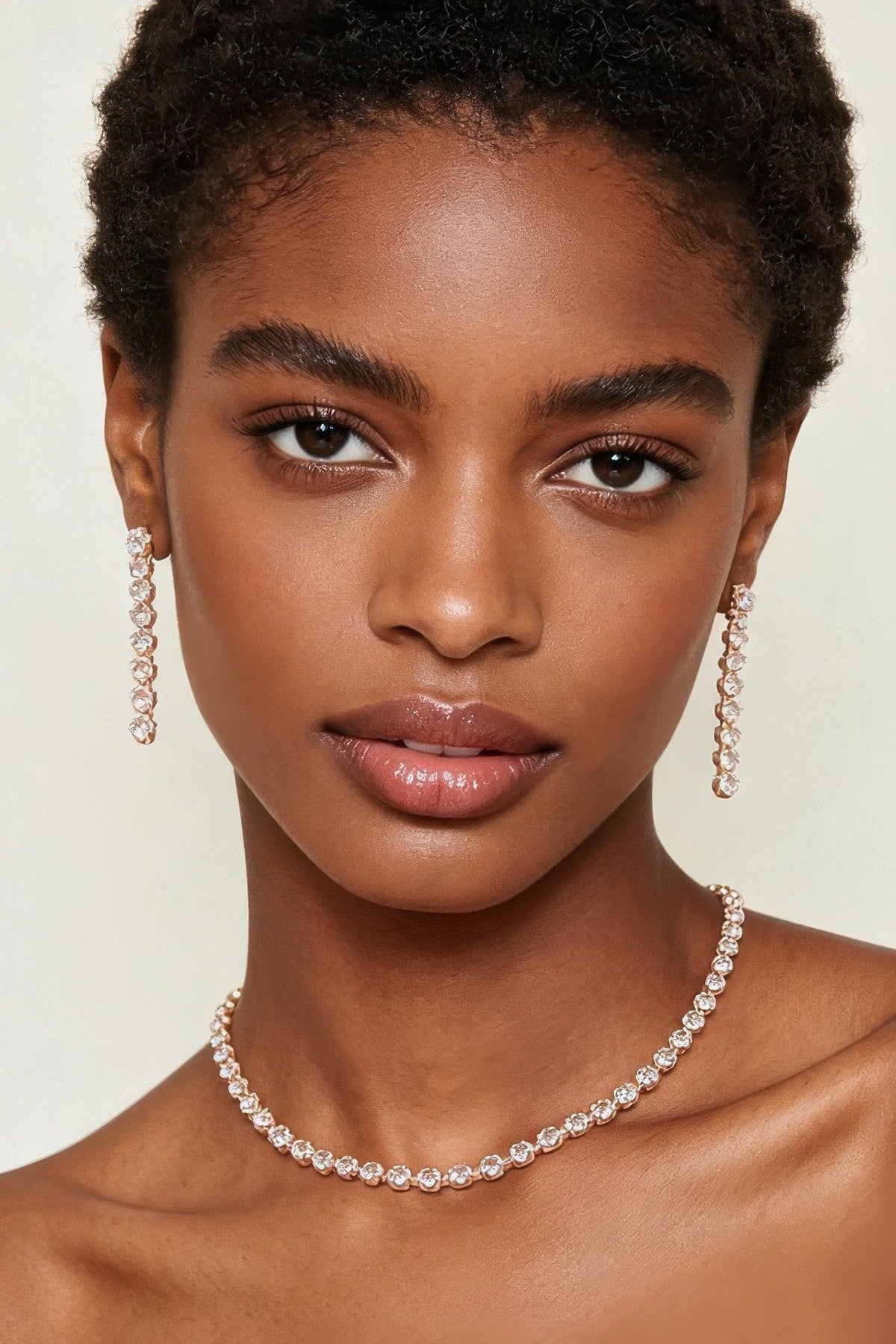 Women's Necklace Set Choker BYMANYC ® New York PARK AVENUE CRYSTAL - New Collection-0