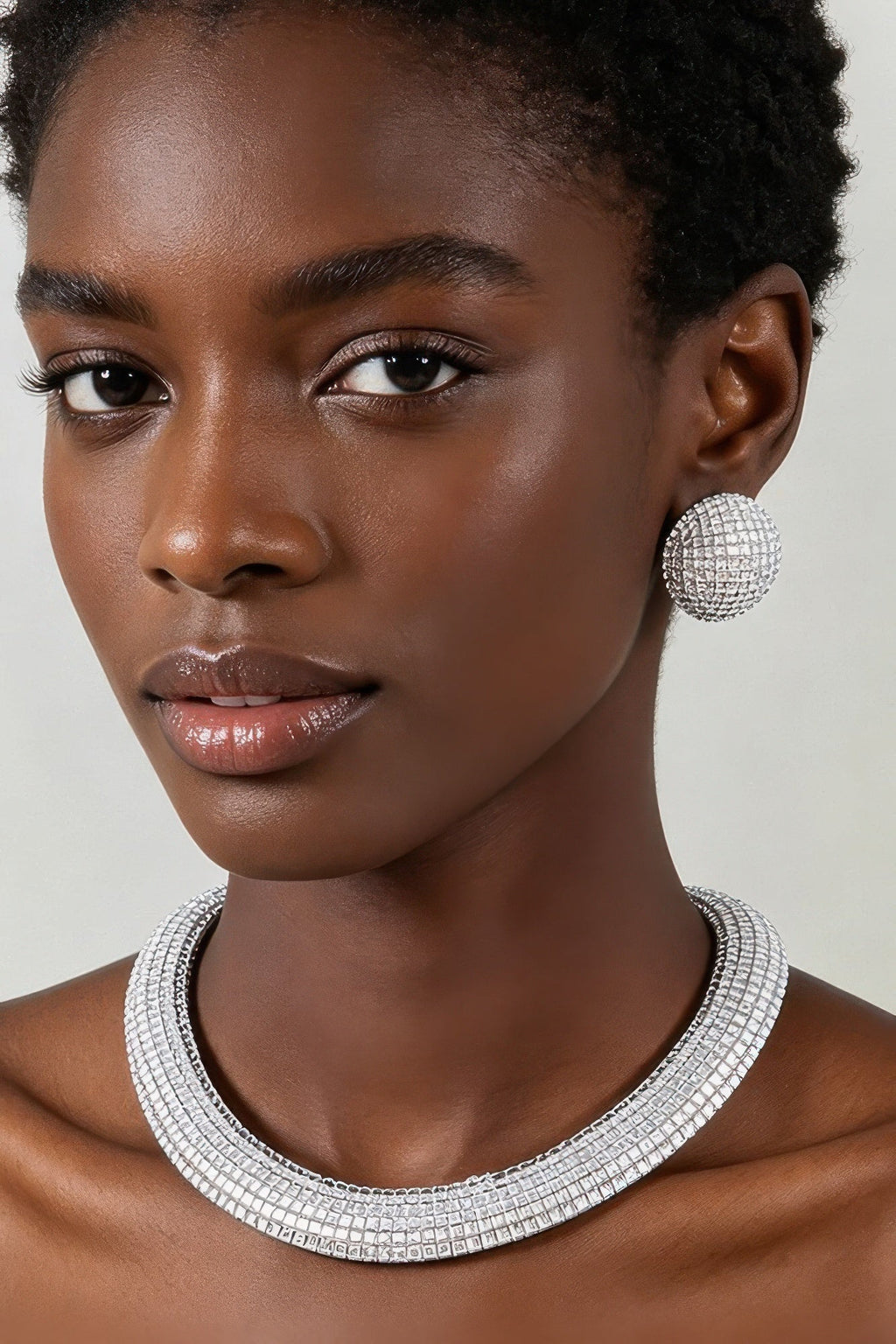 Women's Necklace Set Choker BYMANYC ® New York TRIBECA DISCO - New Collection-0