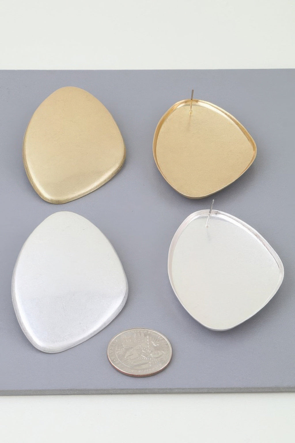 Women's Earrings Drops BYMANYC ® New York SOHO MATTE TEARDROP - New Collection-4