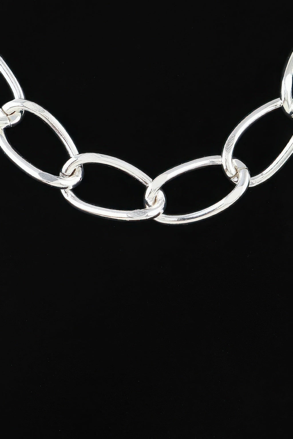 Women's Polished Twist Chain Statement Necklace Prêt-à-Porter BYMANYC ® New York - New Collection-4