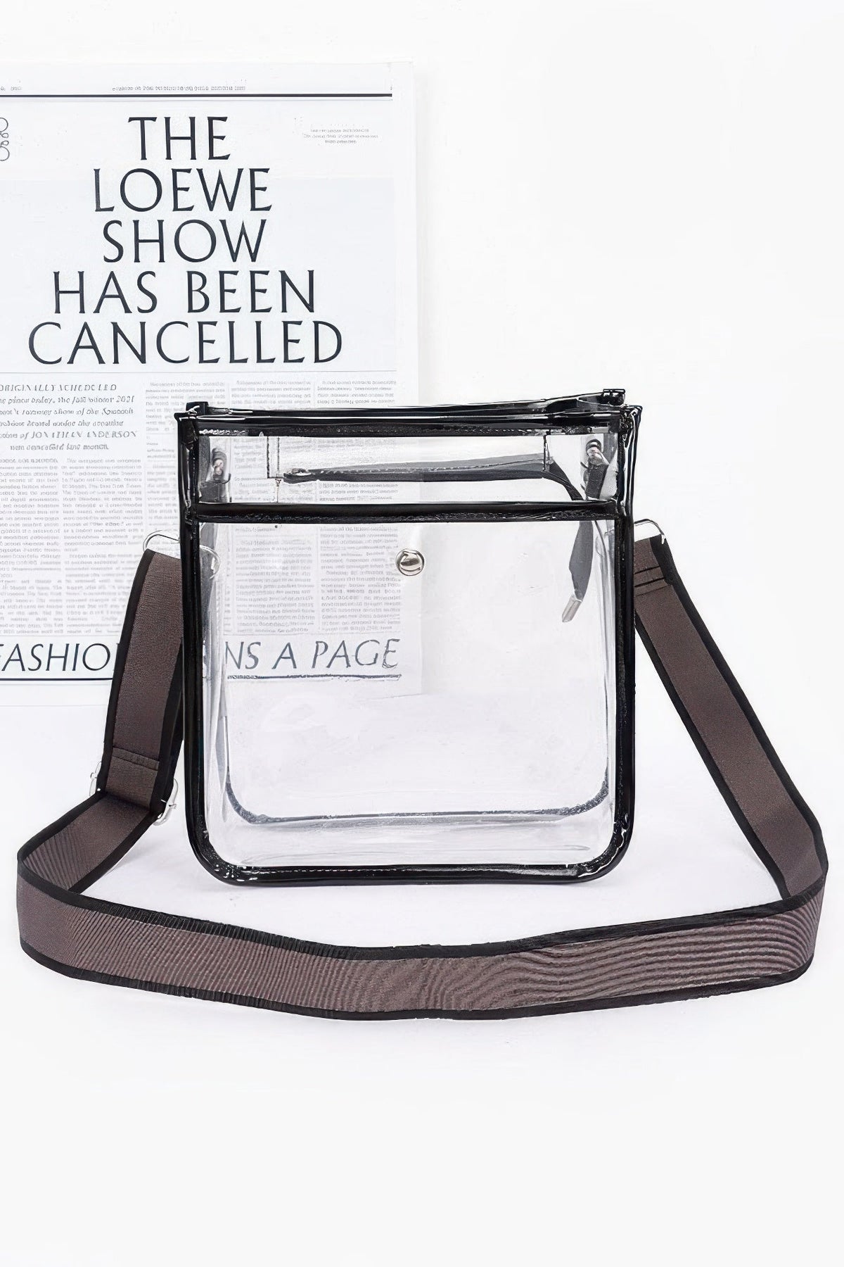 WOMEN'S TRANSPARENT BAG TRIBECA New Collection WALL STREET BYMANYC ® New York-5