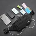 Nylon drop leg waist pack for outdoors, featuring adjustable utility straps and multiple zippered compartments