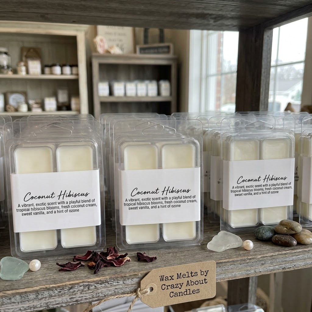 Soy Wax Melts | Organic, Hand-Poured | 6 Scents-1