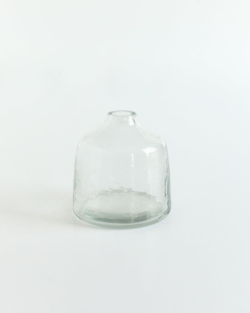 Bella Handblown Hammered Bud Vase-4