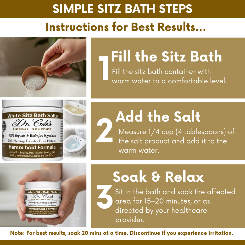 03 - Dr. Cole's Hemorrhoid Salts White-3