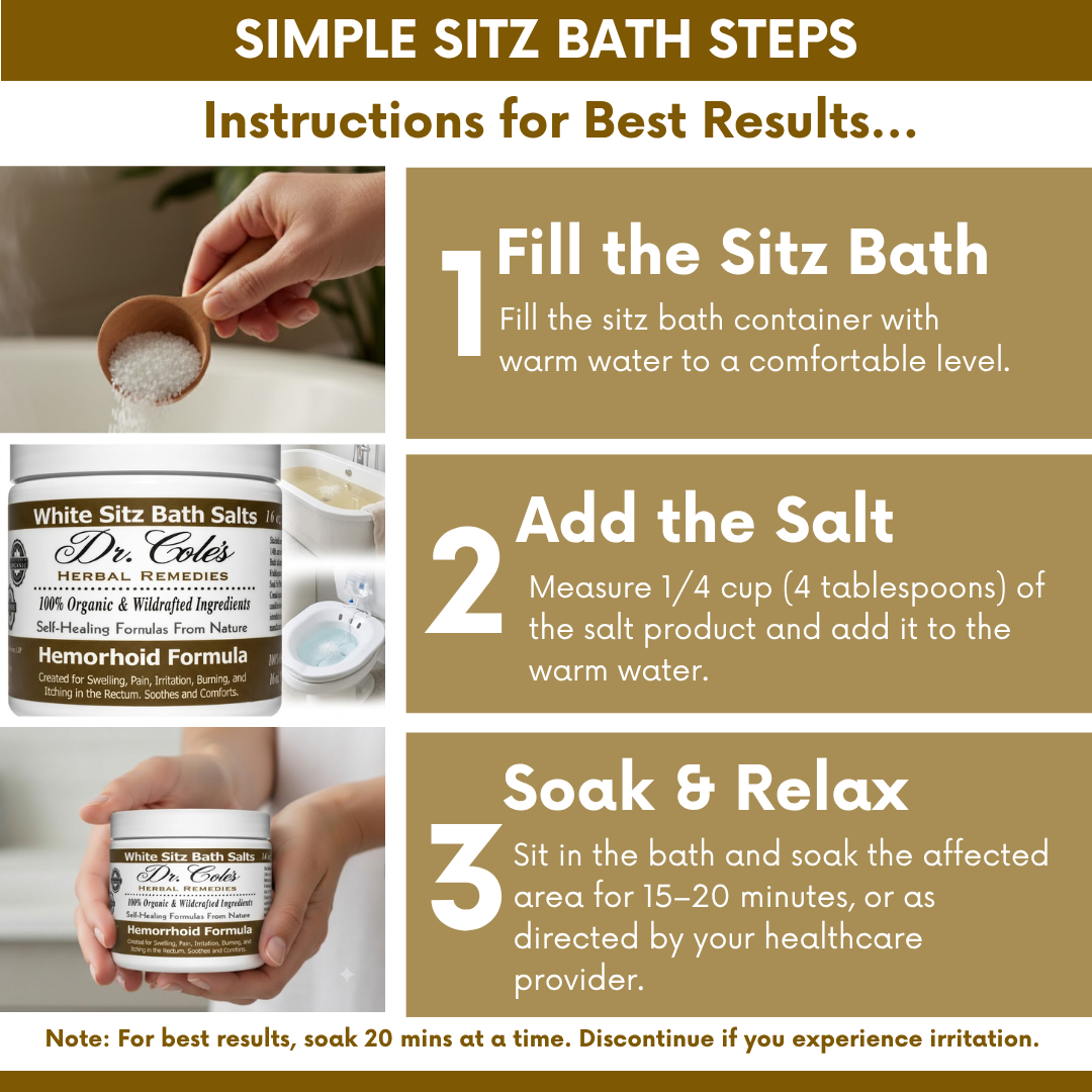 03 - Dr. Cole's Hemorrhoid Salts White-3