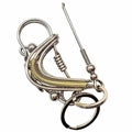 Wire Coiled Birdie Keychain For Him - Limited Edition-3