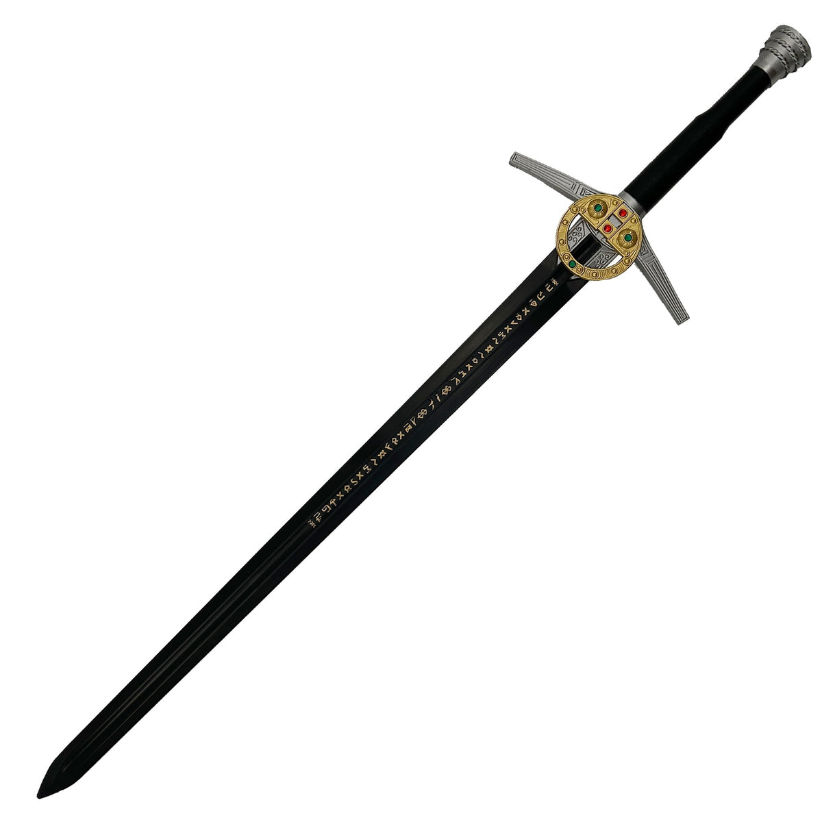 Witcher Renfri Brooch Foam Sword Black Blade Edition-0