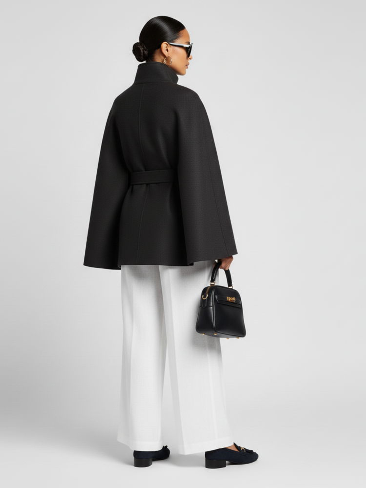 Women's Cape Jacket GRAMERCY PARK ECO FASHION BYMANYC ® New York-2