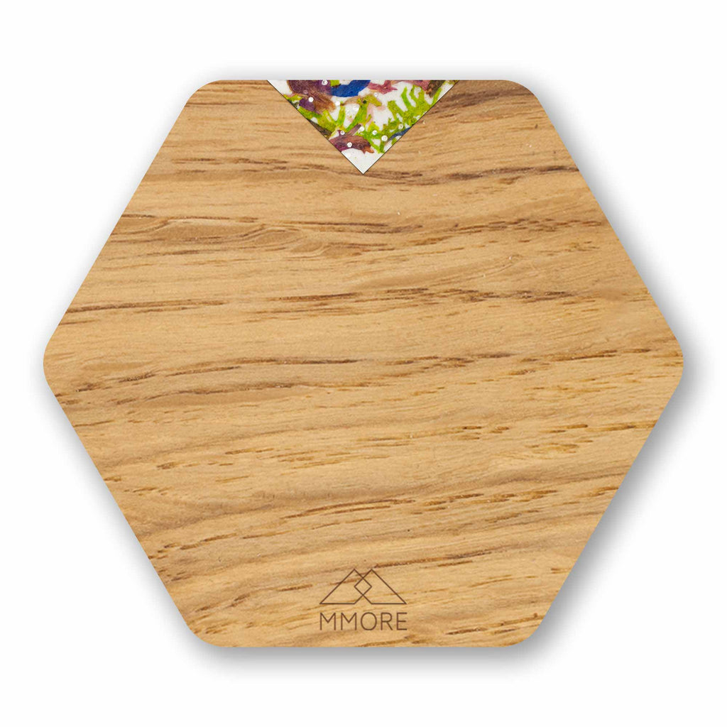 Wooden Coasters - Oak / Set of 4 Coasters-10