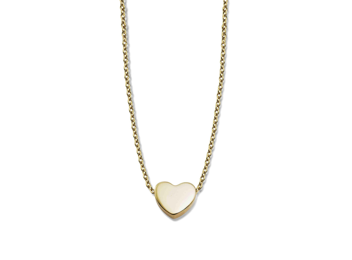 Ketting Hartje Goudkleur XN009G-0