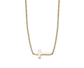 Ketting Kruisje Goudkleur XN011G-0