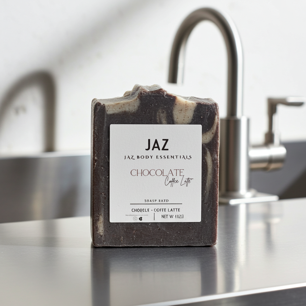 Chocolate Coffee Soap Bar 4oz-3