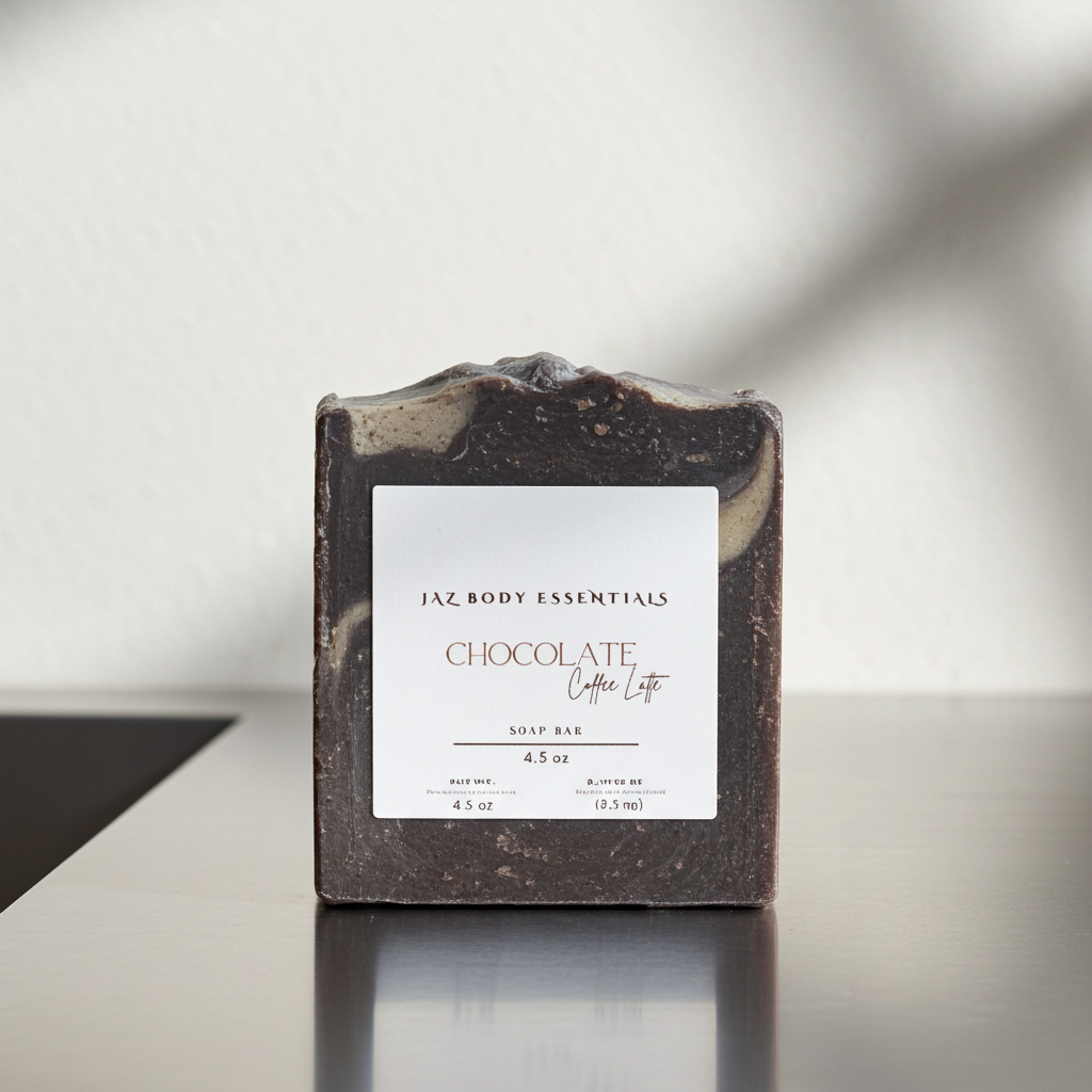 Chocolate Coffee Soap Bar 4oz-4