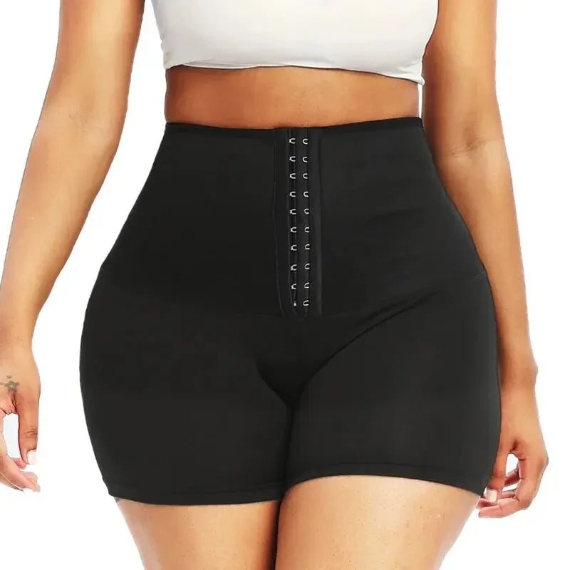 Women's black sweat sauna slimming pants body shaper for intense gym workouts and waist training — view 3