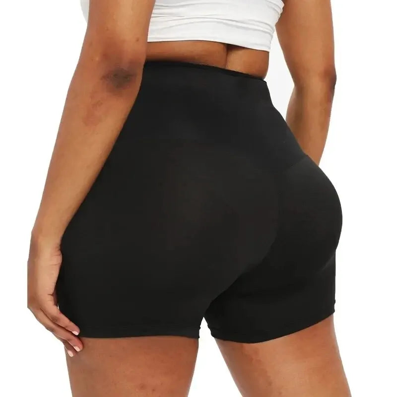 Women's black sweat sauna slimming pants body shaper for intense gym workouts and waist training — view 5
