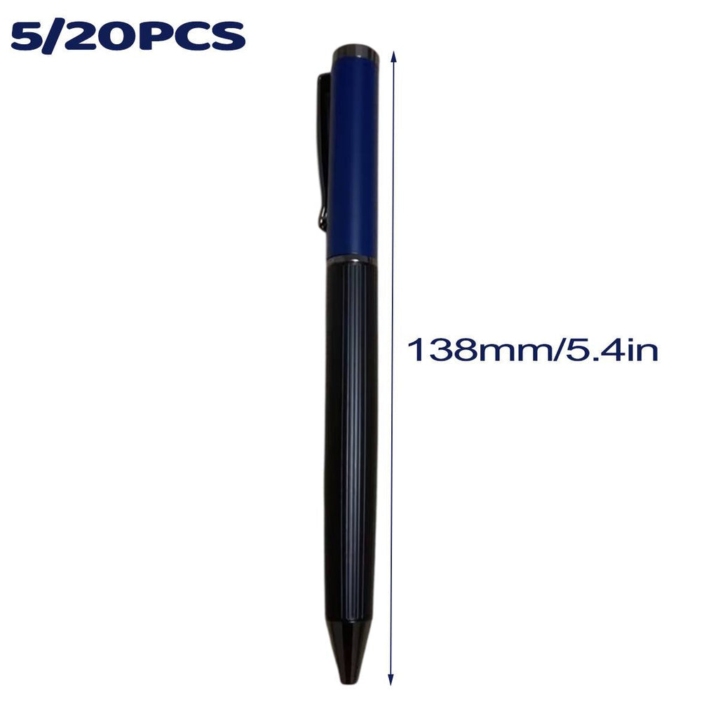 Premium metal ballpoint pen set in sleek finish perfect for executive business and office writing — view 3