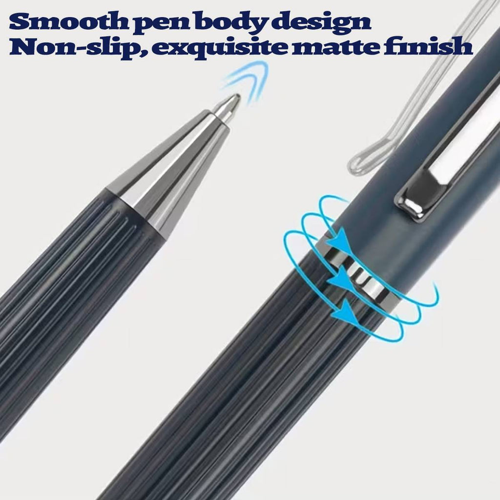 Premium metal ballpoint pen set in sleek finish perfect for executive business and office writing — view 5