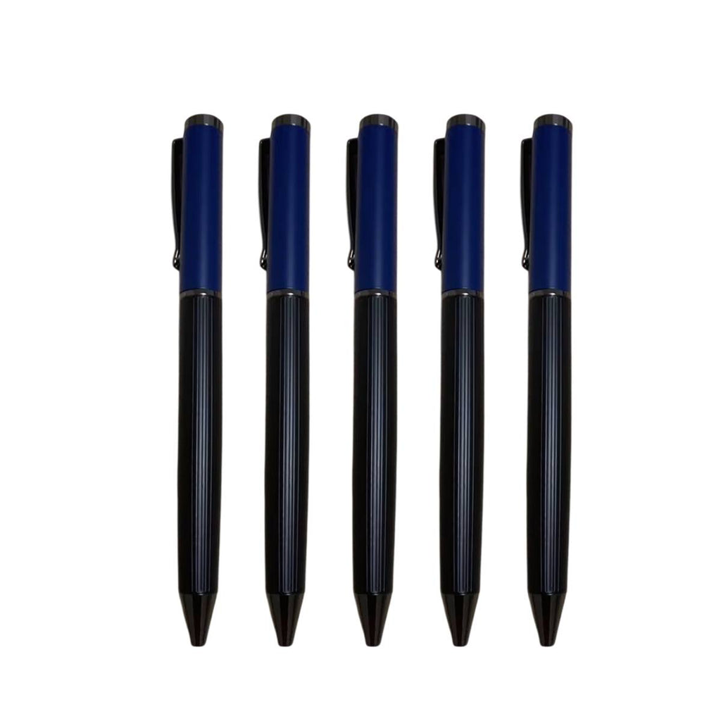 Premium metal ballpoint pen set in sleek finish perfect for executive business and office writing — view 2